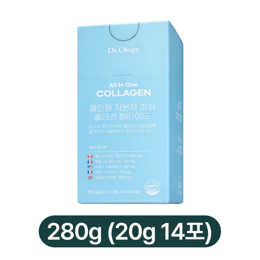 닥터올로지 닥터올로지 <b>저분자</b> <b>콜라겐</b> <b>피쉬</b> <b>마시는</b> <b>어린</b> <b>300달톤</b> 비오틴 히알루론산 엘라스틴