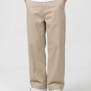 행텐 우븐 팬츠_베이지카키