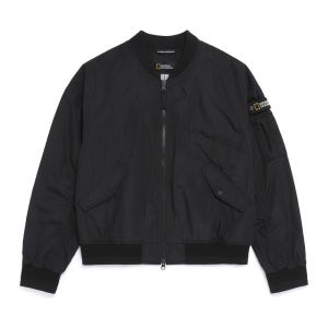 내셔널지오그래픽 N261WJP940 여성 로우머스 항공 점퍼 BLACK