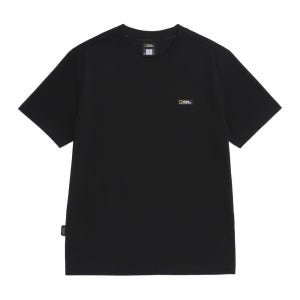 내셔널지오그래픽 N265UTS910 네오디 스몰로고 반팔 티셔츠 BLACK
