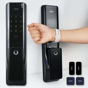 아카라라이프 K100 지문인식 도어락 푸시풀 WIFI 도어락 디지털 번호키