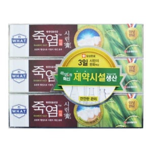 [새상품] 죽염 은강고 치약 120g*3입(시린고) P84148