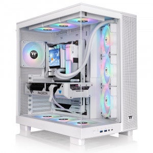 써멀테이크 View 380 XL TG ARGB (스노우)