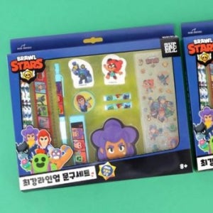 어린이 문구 세트 초등 학생 학용품 선물 DIY 필통 14종 브롤스타즈 선물세트 신학기용품