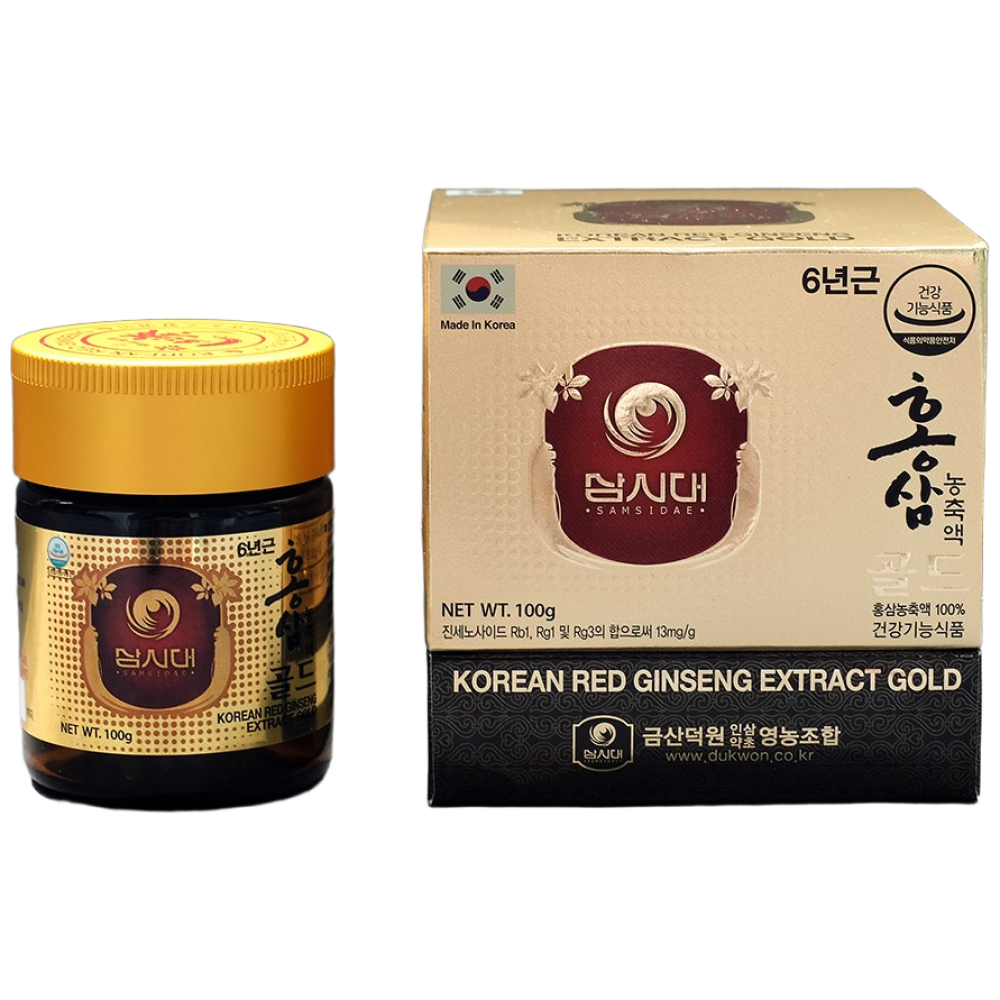 <b>삼시대 홍삼농축액 골드 100g</b> 홍삼 엑기스 100%  1개