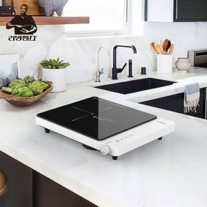 [온누리상품] 크루거 IH 스퀘어 플레이트 1구 인덕션 레인지