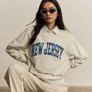 [국내 매장품] 챔피온 뉴저지 CVC 크루넥 스웨트셔츠 Cream 188129