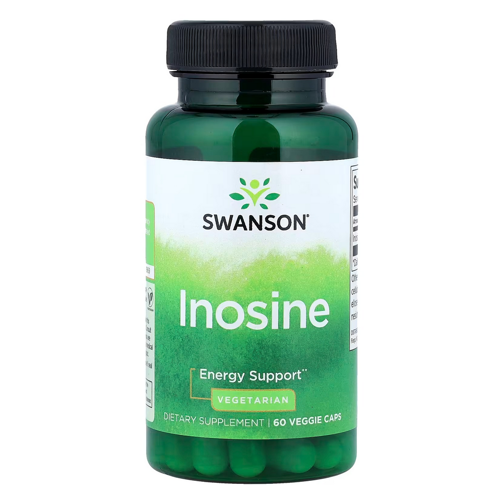 스완슨 <b>이노신</b> 500mg 베지캡슐 60캡슐, 4개