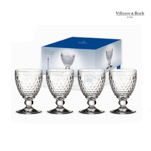 [빌레로이앤보흐] 보스톤 워터고블렛 132 중 310ml 화이트 4P SET audunpromenad