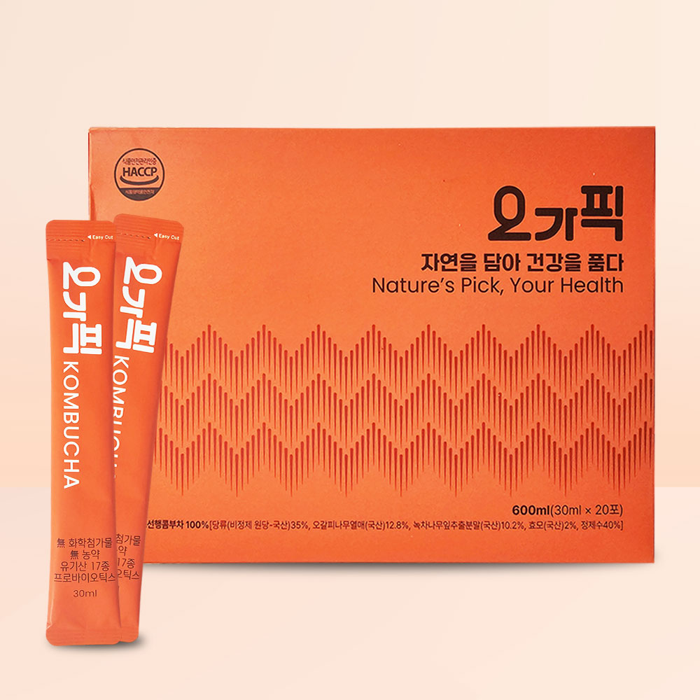 토종 가시오가피 콤부차 건강음료