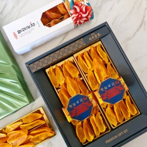 [상주황실곶감] 프리미엄 대봉 감말랭이선물세트 1호[대봉감말랭이2팩]