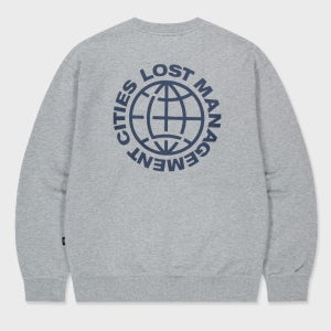 [엘엠씨] S WHEEL SWEATSHIRT heather gray