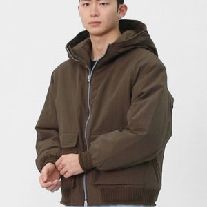 남성 겨울 울혼방 패딩점퍼 BYHT016