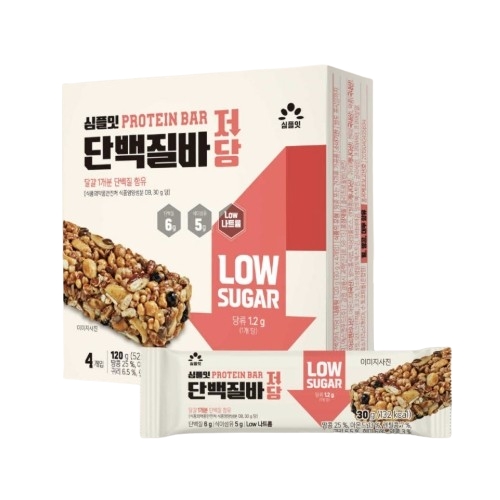 에스앤푸드 심플잇 단백질바 저당
