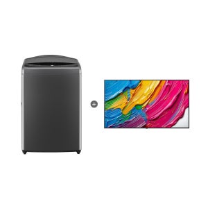 LG 통돌이 세탁기 + LG QNED AI TV (T19MX8A + 65QNED75AEA)