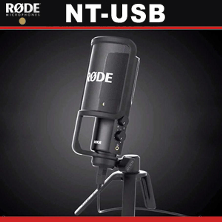RODE NT-USB+ 스튜디오 USB 콘덴서마이크 완벽 패키지