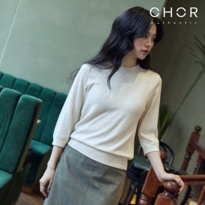 코어 어센틱 26SS 실크 모크넥 니트 3종 TV상품