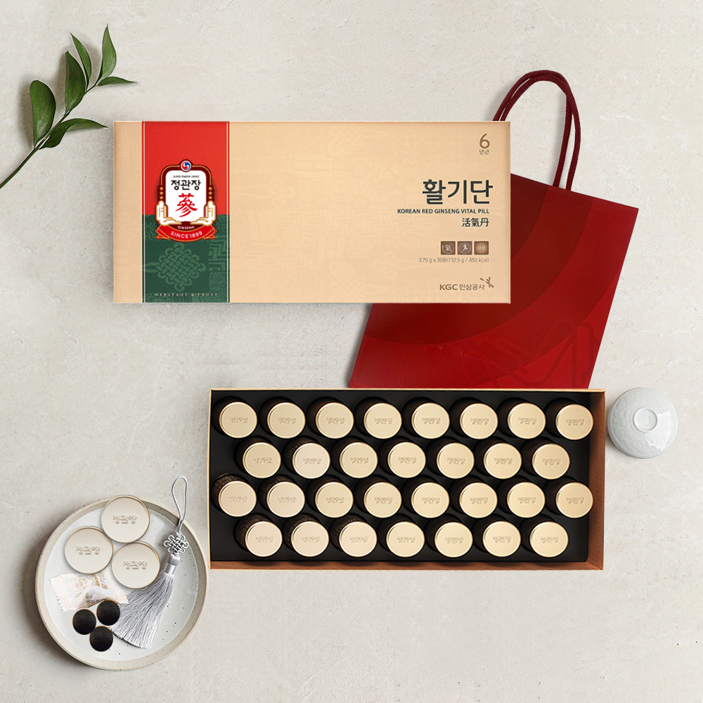정관장 활기단 홍삼환 30환, 1개