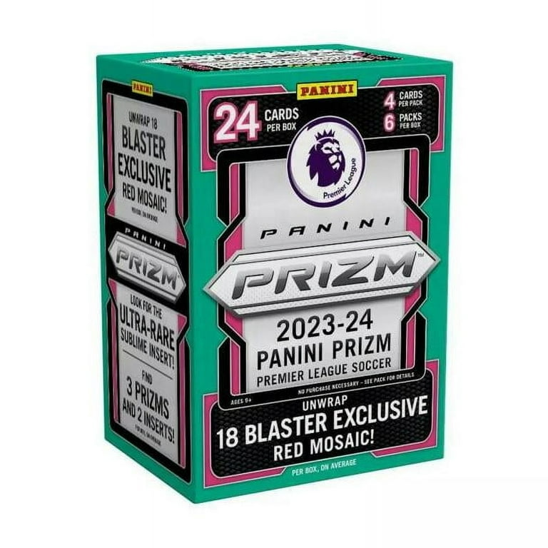 파니니 2023-24파니니 EPL Prizm 6팩 24장 모자이크 블래스터 박스