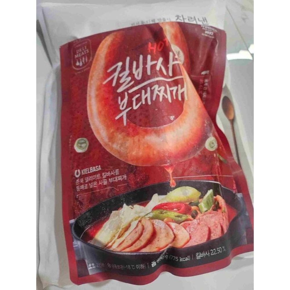 존쿡 델리미트 킬바사 부대찌개 제품 이미지