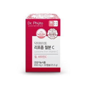 닥터파이토 리포좀 철분 C 30캡슐 1개월분