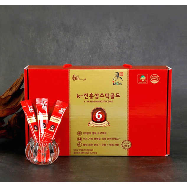 인산죽염 홍삼진액 진홍삼<b>스틱</b><b>골드</b> <b>홍삼정</b> 홍삼농축액 홍삼제품 종류 선물세트 사포닌 홍삼액기스100포  100개  <b>10ml</b>