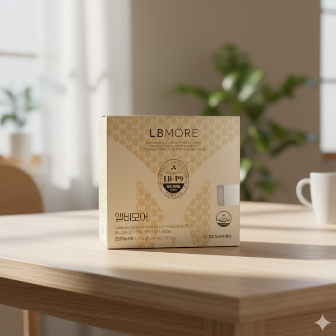 엘비모어 <b>모발</b> 유산균 녹십자유산균 28캡슐 1박스