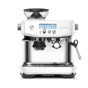 브레빌 에스프레소 머신 화이트 LCD 그라인딩 라떼