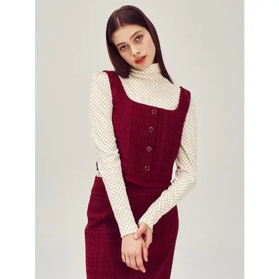 [보카바카]Della Tweed Bustier VC2499VT502V
