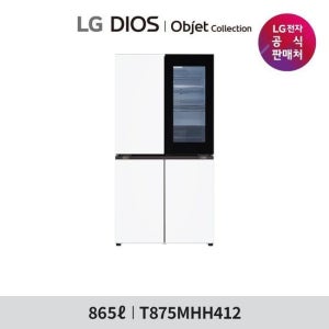 LG 디오스 오브제컬렉션 노크온 매직스페이스 냉장고 T875MHH412