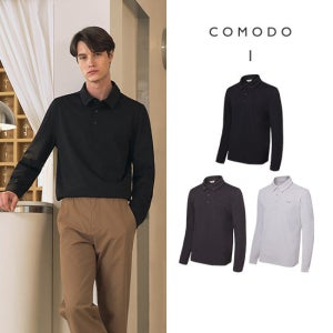 코모도 25FW 최신상 남성용 소로나 기모 셔츠 3종 TV상품