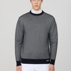 보스골프 프리미어 텍스쳐 스웨터 MAN DARK NAVY