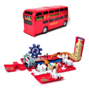 모터맥스 모형차 뉴 변신 런던버스 놀이세트 미니카 어린이 자동차 장난감