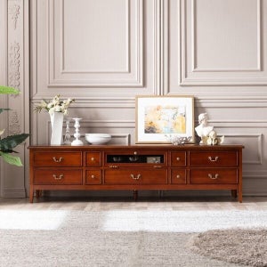 더리체 [더리체] [무료배송] 클래식 엔틱가구 수입가구 리파인 엔틱 드레스거실장 2100