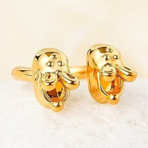 [골드앤]골드앤 순금 24K 토끼슈 드림 돌반지