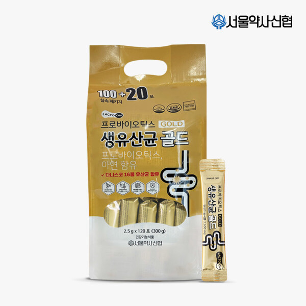 락토온 프로바이오틱스 생유산균 120포