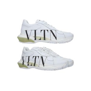 발렌티노 15주년 VLTN 바운스 로우탑 스니커즈 화이트 UY0S0B21 RKW A01