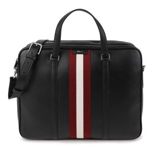 발리 블랙 가죽 코드 브리프케이스 MAB01L-VT825-U901P