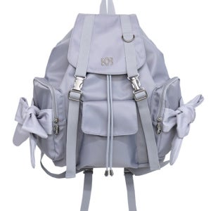 시월107 [나일론] Bow Backpack (Lavender)