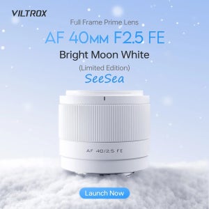 Viltrox 자동 초점 풀 프레임 렌즈, 소니 E 마운트 미러리스 카메라용, 40mm f2.5