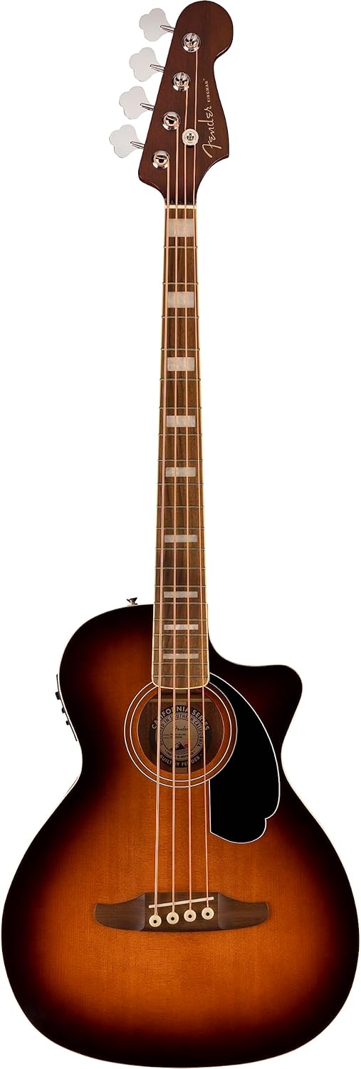 Fender 펜더 어쿠스틱 베이스 4현 킹맨 V2 피셔맨 픽업 튜너 이퀄라이저 위상 제어 기능