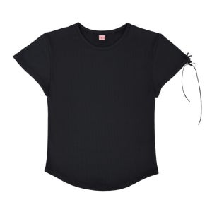시월107 Bonnie T-Shirt (Black)