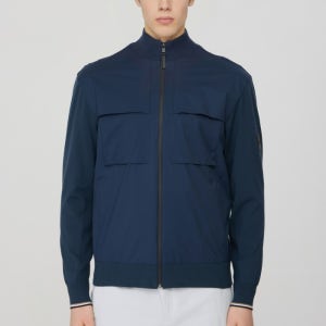 보스골프 우븐 하이브리드 스웨터 MAN TURQUOISE BLUE