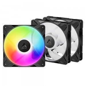 ARCTIC P14 Pro A-RGB 피씨디렉트 (3팩, 블랙)