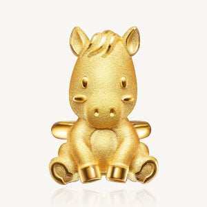 수앤진골드 말 돌반지 24K 순금 3.75g