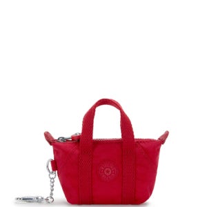 키플링 키링 미니 아트 Ruby Red