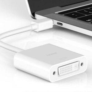 어댑터 DP to DVI 노트북 대형 화면 전송 WFJ3JRL