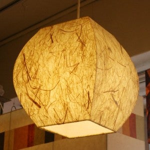 삼베한지 패턴 전통한지조명등 단지팬던트