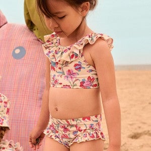 LOUISE MISHA KIDS SS26[루이스미샤]Primavera 비키니 세트_Cream Floral Haven-LM26KSSWM0086CFH