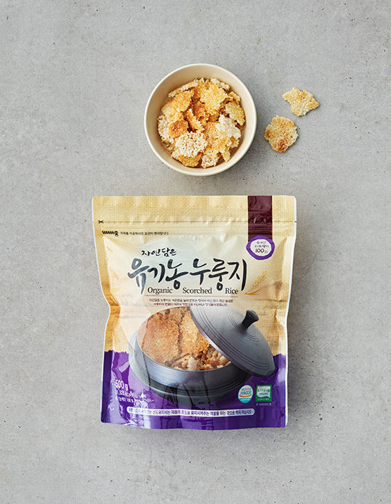 유기농 자연담은 누룽지 성분 분석